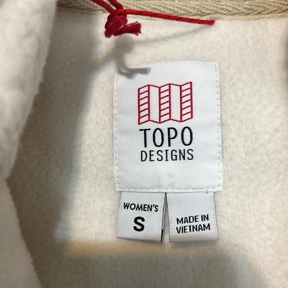 NWT Topo Designs Subalpine Fleece Vest Women’s - Picture 4 of 6